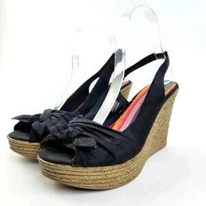 Rock & Candy by ZiGi Strappy Platform Wedge Espadrilles - 8